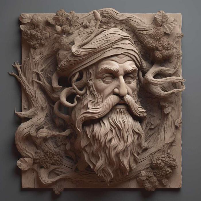 نموذج ثلاثي الأبعاد لآلة CNC 3D Art 